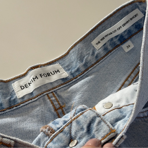 Denim Forum 90's vintage cut off shorts - Picture 5 of 9